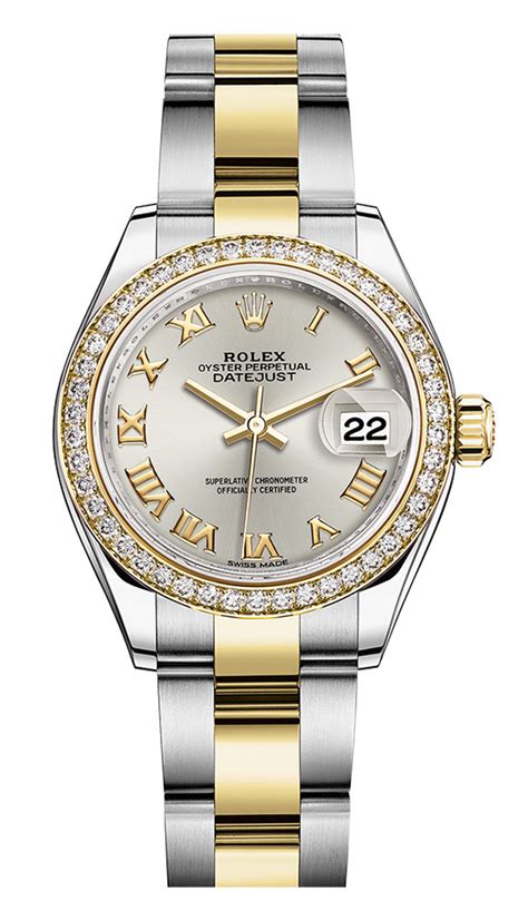 womens two toned rolex|Rolex lady Datejust 28mm.